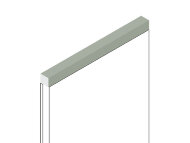 Молдинг 12х12 мм HiWood D12V1 GN69 цвет под дерево из фитополимера 2.7м