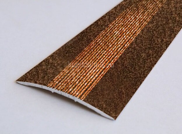 Заказать Порог алюминиевый покрытие порошковая эмаль А5 КР Медный антик 2,7 м Заказать Порог алюминиевый покрытие порошковая эмаль А5 КР Медный антик 2,7 м