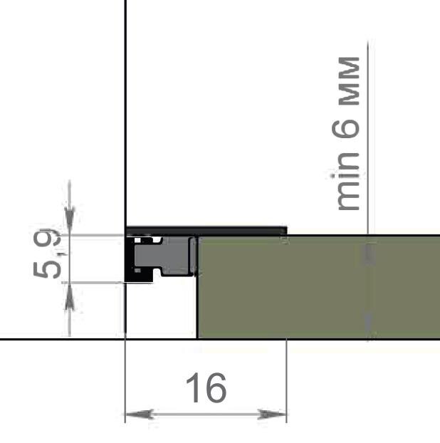Заказать Алюминиевый микроплинтус щелевой 6х16 мм Мега-Трейд МП-6-2м 9121 серебро 2 м Заказать Алюминиевый микроплинтус щелевой 6х16 мм Мега-Трейд МП-6-2м 9121 серебро 2 м