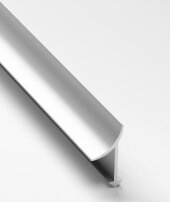 Профиль алюминиевый для плитки внутренний 10 мм Gunsen PV30-00 натуральный 2,7 м