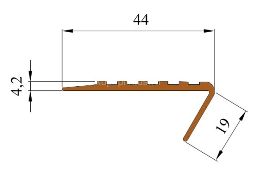 Заказать Угол противоскользящий самоклеящийся из термоэластопласта Не Падай 44 Серый Заказать Угол противоскользящий самоклеящийся из термоэластопласта Не Падай 44 Серый
