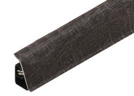 Плинтус для столешницы Cezar BL44 145 Дуб соубери темный 3 м Плинтус для столешницы Cezar BL44 145 Дуб соубери темный 3 м