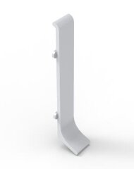 Соединитель для напольного плинтуса Мега-Трейд ЛП-100ст Серебристый Соединитель для напольного плинтуса Мега-Трейд ЛП-100ст Серебристый