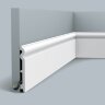Заказать Плинтус с кабель-каналом гибкий Orac Decor Duropolymer Flex SX138F 2 м Заказать Плинтус с кабель-каналом гибкий Orac Decor Duropolymer Flex SX138F 2 м
