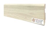 Напольный плинтус МДФ Teckwood цветной 75х16 Дуб Беленый 2.15 м