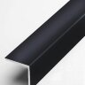 Заказать Алюминиевый уголок защитный 15х15 мм прямой PV73-19 черный блестящий 2,7 м 