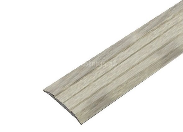 Заказать Порог алюминиевый декорированный А1 Ясень беленый КД 2,7 м 