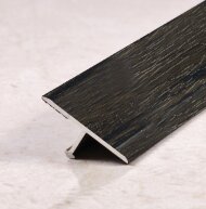 Профиль Т-образный алюминиевый ПТ-26 цвет 209 Орех тропический 2,7 м Профиль Т-образный алюминиевый ПТ-26 цвет 209 Орех тропический 2,7 м