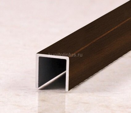 Заказать Алюминиевый П-профиль 10х10 мм П-10х10 Бронза глянцевая браш 2,7 м Заказать Алюминиевый П-профиль 10х10 мм П-10х10 Бронза глянцевая браш 2,7 м