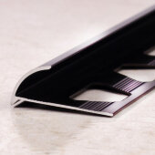 Уголок наружный для плитки С-образный (раскладка) ПО-9 бронза глянцевая 2,7 м Уголок наружный для плитки С-образный (раскладка) ПО-9 бронза глянцевая 2,7 м