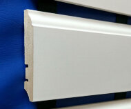 Плинтус МДФ белый 80 Hannahholz KW 81301 2,4 м