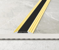 Алюминиевый порог противоскользящий с резинкой 47 мм Effector A 10-00 Золото 2,7 м Алюминиевый порог противоскользящий с резинкой 47 мм Effector A 10-00 Золото 2,7 м