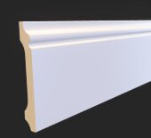 Напольный плинтус 80х12,5 мм Hiwood B80A из полистирола 2 м Напольный плинтус 80х12,5 мм Hiwood B80A из полистирола 2 м