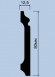 Заказать Напольный плинтус 80х12,5 мм Hiwood B80A из полистирола 2 м 