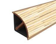 Плинтус для столешницы 14х14 Cezar Mini выпуклый 019 Степная трава 3 м Плинтус для столешницы 14х14 Cezar Mini выпуклый 019 Степная трава 3 м