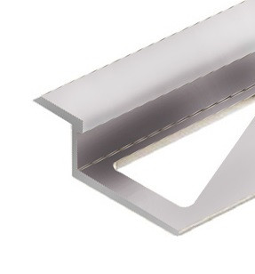Заказать Профиль Z-образный 10 мм алюминий PV46-03 серебро блестящее 2,7 м 