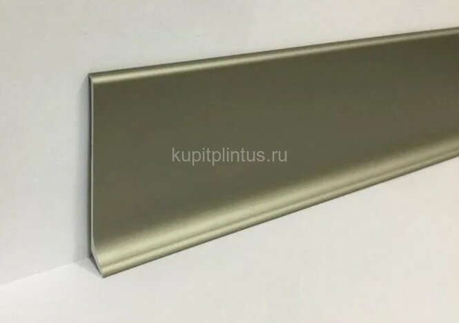 Заказать Плинтус напольный алюминиевый Aspro A-ALU70-01-250 70 мм Шампань 2,5 м 