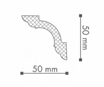 Заказать Карниз NMC Wallstyl WT5 50х50 2 м Заказать Карниз NMC Wallstyl WT5 50х50 2 м
