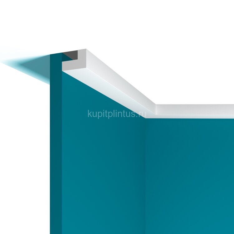 Заказать Потолочный плинтус 22х32 мм Перфект Плюс P65 белый 2 м 