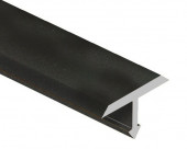 Профиль Т-образный алюминий 26 мм (плоский) Gunsen PV39-18 черный матовый 2,7 м