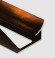Заказать Алюминиевый профиль для плитки внутренний 12 мм Gunsen PV29-11 коричневый блестящий 2,7 м 