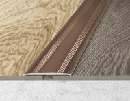 Алюминиевый порог плоский с рифлением 35 мм Effector A 08-03 Бронза 2,7 м Алюминиевый порог плоский с рифлением 35 мм Effector A 08-03 Бронза 2,7 м