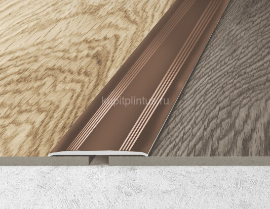 Заказать Алюминиевый порог плоский с рифлением 35 мм Effector A 08-03 Бронза 2,7 м Заказать Алюминиевый порог плоский с рифлением 35 мм Effector A 08-03 Бронза 2,7 м