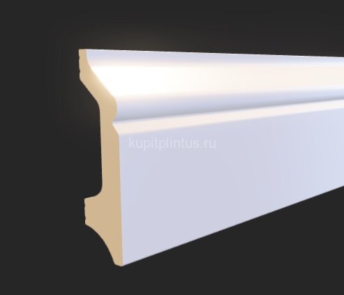 Заказать Напольный плинтус 77,5х21 мм Hiwood B78 из полистирола 2 м Заказать Напольный плинтус 77,5х21 мм Hiwood B78 из полистирола 2 м