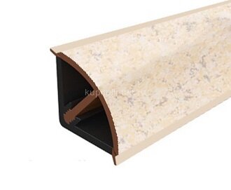 Заказать Плинтус для столешницы 14х14 Cezar Mini выпуклый 018 Римский песок 3 м Заказать Плинтус для столешницы 14х14 Cezar Mini выпуклый 018 Римский песок 3 м