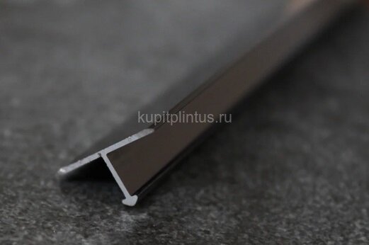 Заказать Алюминиевый Т-образный профиль ПТ-18/5 Бронза глянец 2,7 м Заказать Алюминиевый Т-образный профиль ПТ-18/5 Бронза глянец 2,7 м