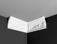 Угол внутренний к плинтусу Де-Багет ДП 27/60 (18*4) белый Угол внутренний к плинтусу Де-Багет ДП 27/60 (18*4) белый