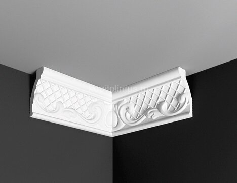 Заказать Угол внутренний к плинтусу Де-Багет ДП 27/60 (18*4) белый 