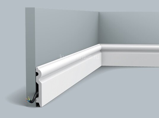 Заказать Плинтус с кабель-каналом гибкий Orac Decor Duropolymer Flex SX137F 2 м Заказать Плинтус с кабель-каналом гибкий Orac Decor Duropolymer Flex SX137F 2 м