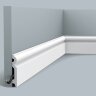 Заказать Плинтус с кабель-каналом гибкий Orac Decor Duropolymer Flex SX137F 2 м Заказать Плинтус с кабель-каналом гибкий Orac Decor Duropolymer Flex SX137F 2 м