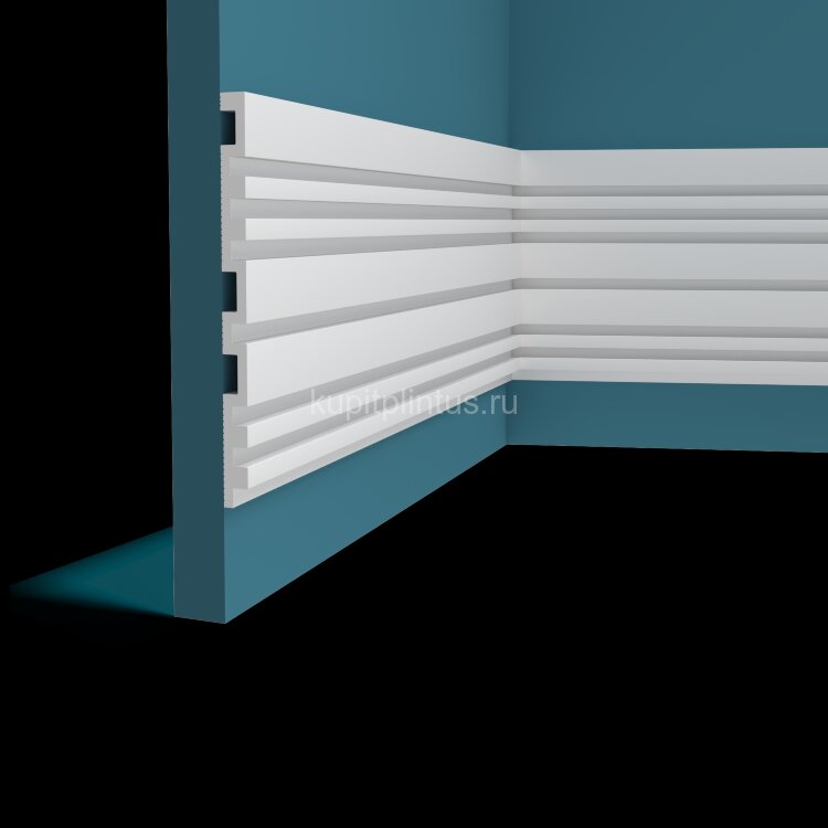 Заказать Стеновая декоративная панель Перфект Плюс P166-2800 белый ударопрочный полимер 14х200х2800 мм 