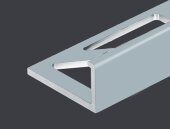 Алюминиевый L-профиль 10 мм PV02-36 серый Ral 7040 2,7 м Алюминиевый L-профиль 10 мм PV02-36 серый Ral 7040 2,7 м