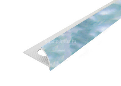 Заказать Профиль внешний ПВХ для плитки Cezar 10 мм 220 Светло-синий 2,5 м Заказать Профиль внешний ПВХ для плитки Cezar 10 мм 220 Светло-синий 2,5 м