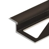 Профиль Z-образный 10 мм алюминий PV46-06 бронза матовая 2,7 м Профиль Z-образный 10 мм алюминий PV46-06 бронза матовая 2,7 м