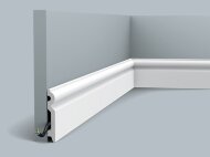 Плинтус с кабель-каналом Orac Decor Duropolymer SX137 2 м