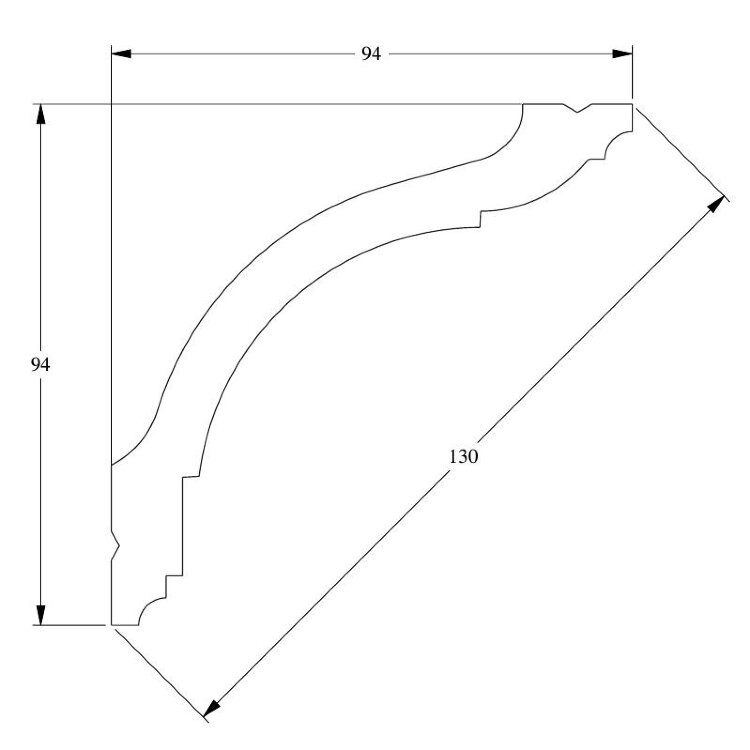 Заказать Карниз Orac Decor Duropolymer CX129 2 м 
