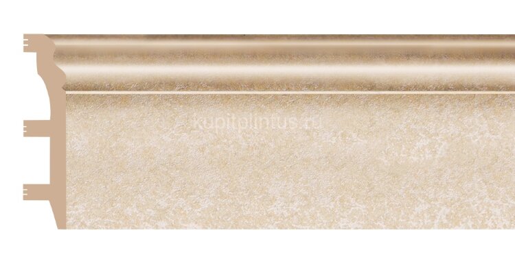 Заказать Напольный плинтус Decomaster D232-18D ШК/14 из полистирола 100х22х2400 мм 