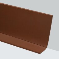 Гибкий плинтус напольный 65 мм ПГ65 темно-коричневый без клея бухта 6м
