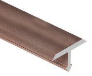 Профиль Т-образный алюминий 26 мм (плоский) Gunsen PV39-14 розовый матовый 2,7 м