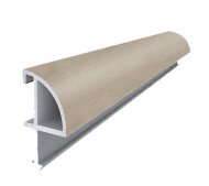 Внутренний угловой профиль алюминиевый 14х14 мм MP 69 38-Клен 2,7 м Внутренний угловой профиль алюминиевый 14х14 мм MP 69 38-Клен 2,7 м