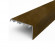 Заказать Порог угловой (профиль Г-образный) MP48 из алюминия 27 Темный дуб 2,7 м 