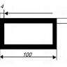 Заказать Бокс прямоугольный 40х100х4 мм из алюминия 3 м Заказать Бокс прямоугольный 40х100х4 мм из алюминия 3 м