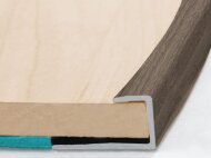 Гибкий П-образный профиль окантовочный 10 мм Effector S 93 0911 Дуб Верден 2,5 м Гибкий П-образный профиль окантовочный 10 мм Effector S 93 0911 Дуб Верден 2,5 м