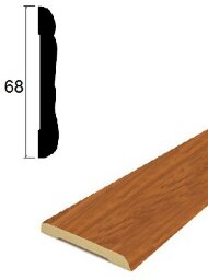 Наличник фигурный ПВХ Lemal 22068 68 мм Цвет 8643 Орех миланский 2,2 м Наличник фигурный ПВХ Lemal 22068 68 мм Цвет 8643 Орех миланский 2,2 м