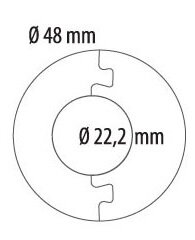 Заказать Розетка для труб Cezar D22 цвет 232 под дерево (упаковка 2 штуки) Заказать Розетка для труб Cezar D22 цвет 232 под дерево (упаковка 2 штуки)