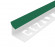 Заказать Внутренний угол ПВХ для плитки 12 мм Cezar 111 Зеленый 2,5 м 